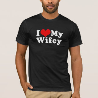Ich Liebe (ich höre) Meine Ehefrau Wei, Valentinst T-Shirt