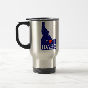 Ich liebe Idaho Reisebecher
