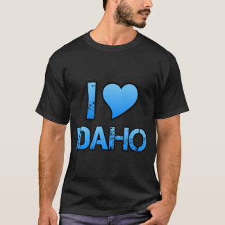 Ich liebe Idaho Skate Style T-Shirt