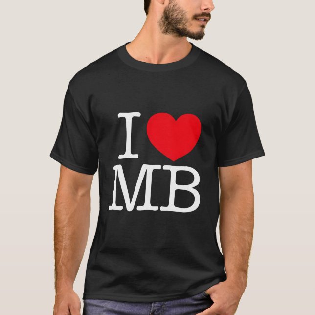 Ich liebe ihn Mb T-Shirt (Vorderseite)