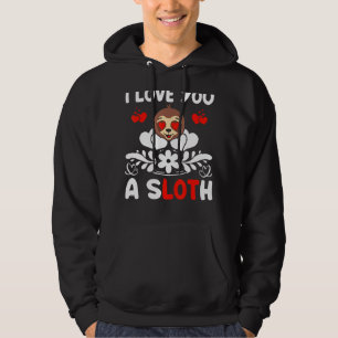 Ich Liebe Ihnen ein Niedliches Valentinstag Coupé  Hoodie