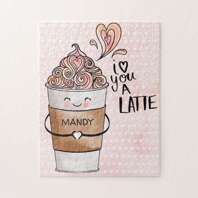 Ich Liebe Ihnen einen Niedlichen Kawaii Kaffee Cup (Vertikal)