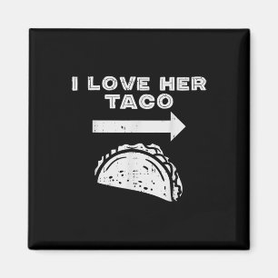 Ich Liebe ihr Taco Matching Couple Cinco De Mayo M Magnet