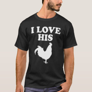 Ich Liebe ihre Kätzchen Ich mag seine Rooster Matc T-Shirt