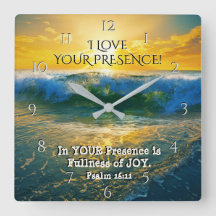 Ich Liebe Ihre Präsenz, Psalm 16:11 Ozean Sonnenun