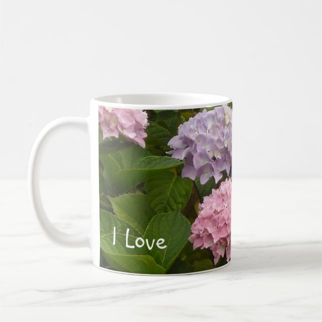 Ich Liebe in Garten Kaffeetasse (Links)