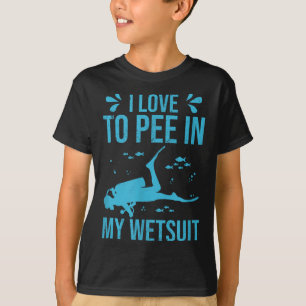 Ich Liebe in meinem Wetsuit Funny Scuba Diving Scu T-Shirt