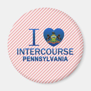 Ich liebe Intercourse, PA Magnet