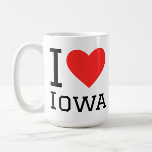 Ich liebe Iowa Kaffeetasse