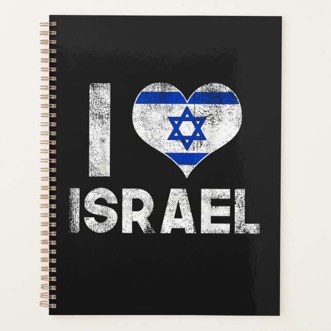 Ich liebe Israel Planer (Vorderseite)