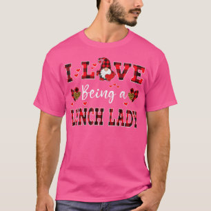 Ich Liebe ist eine Dame Gnome Valentine's Day Lu T-Shirt