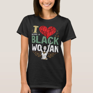 Ich Liebe ist eine Ermächtigung der Schwarzen T-Shirt