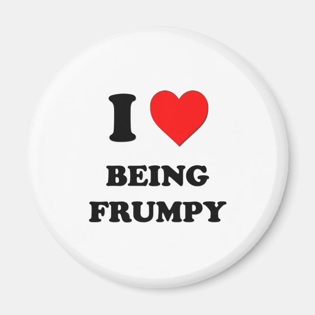 Ich Liebe ist fruchtig Magnet (Vorne)