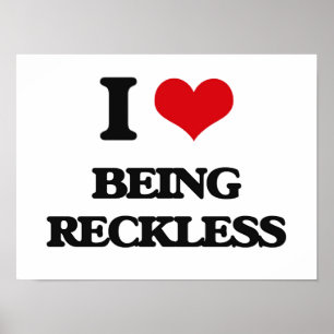 Ich Liebe ist rücksichtslos Poster