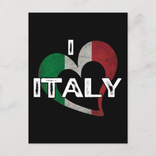 ICH LIEBE ITALIEN POSTKARTE