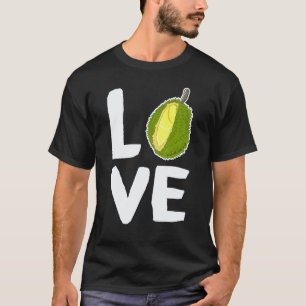 ICH LIEBE Jackfruit Frucht Kostüm Vegetarier Vegan T-Shirt