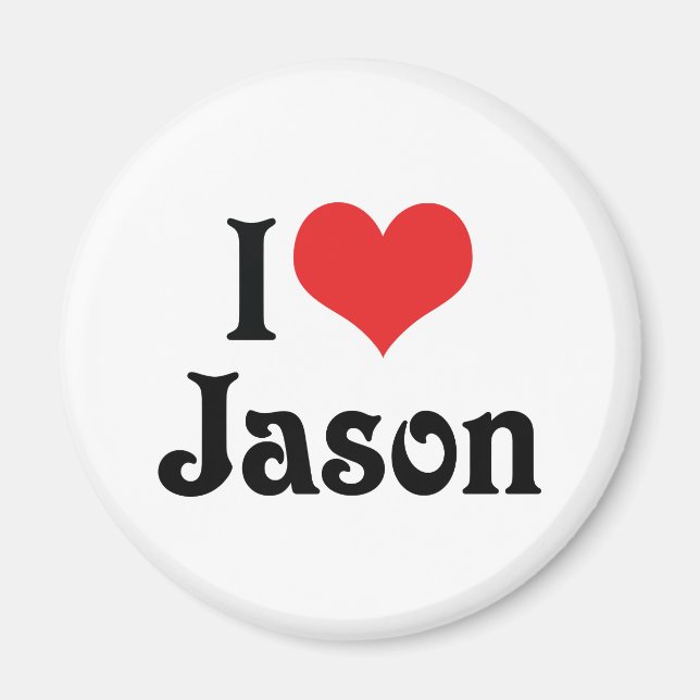 Ich liebe Jason Magnet (Vorne)