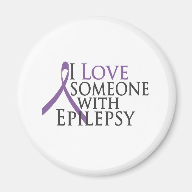 ich Liebe jemandem mit Epilepsie Magnet (Vorne)
