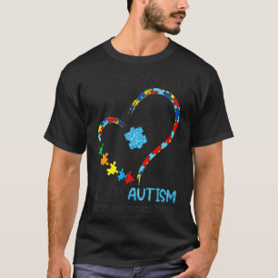Ich Liebe jemanden mit Autismus Sensibilisierungsm T-Shirt