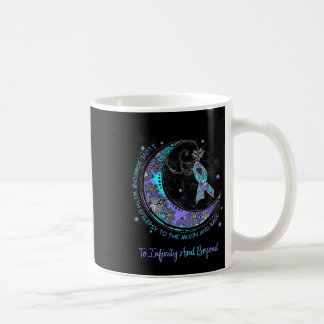 Ich liebe jemanden mit Epilepsie bis zum Mond und Kaffeetasse