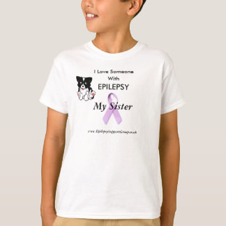 Ich Liebe jemanden mit Epilepsie T-Shirt