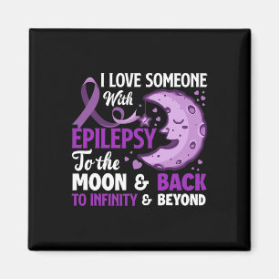 Ich Liebe jemanden mit Epilepsie Unterstützung Epi Magnet