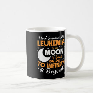 Ich liebe jemanden mit Leukämie-Bewusstseinsunters Kaffeetasse