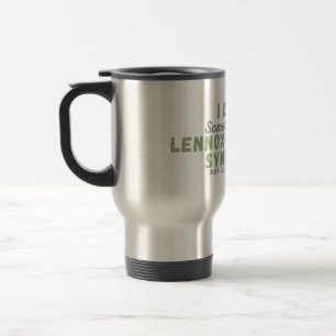 Ich Liebe jemanden mit LGS Travel/Computer Tasse