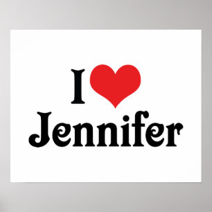 Ich liebe Jennifer Poster