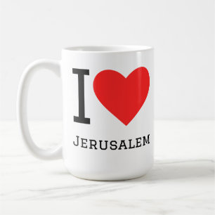 Ich liebe Jerusalem Kaffeetasse