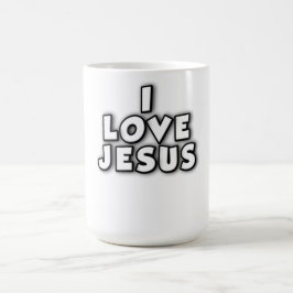 Ich liebe Jesus Kaffeetasse