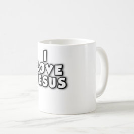 Ich liebe Jesus Kaffeetasse