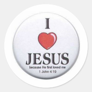 Ich Liebe Jesus Stickers