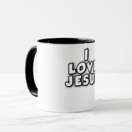 Ich liebe Jesus Tasse