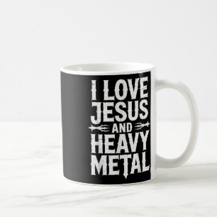 Ich liebe Jesus und Heavy Metal _9 Kaffeetasse