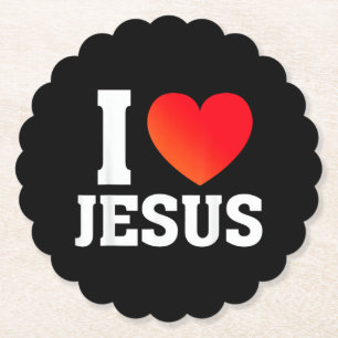 Ich liebe Jesus Untersetzer