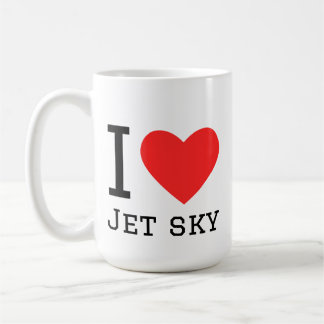 Ich liebe Jet-Ski Kaffeetasse