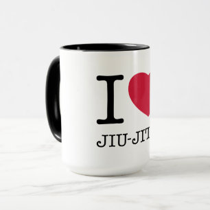 ICH LIEBE JIU JITSU TASSE