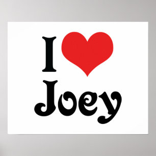 Ich liebe Joey Poster
