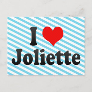 Ich Liebe Joliette, Kanada. I Liebe Joliette, Kana Postkarte
