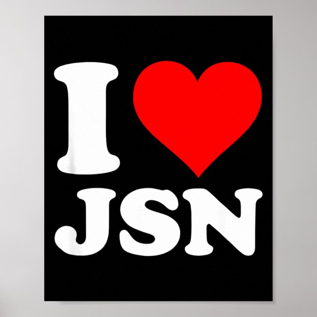 Ich liebe jsn  poster (Vorne)
