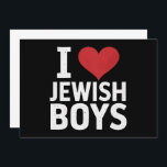 Ich Liebe jüdische Jungs Ich höre jüdische Jungs H Einladung<br><div class="desc">Ich Liebe jüdische Jungs Ich höre jüdische Jungs Hanukkah</div>