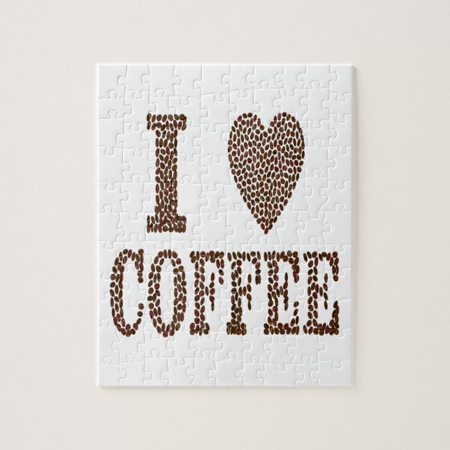 Ich liebe Kaffee (Vertikal)