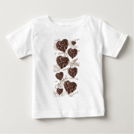 Ich Liebe Kaffee! Baby T-shirt