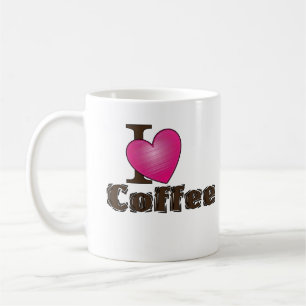 "Ich Liebe-Kaffee-" Kaffee-Tasse Kaffeetasse
