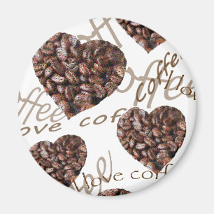 Ich liebe Kaffee!! Magnet