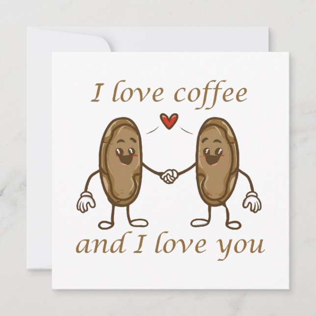 Ich Liebe Kaffee und ich Liebe Sie (Vorderseite)