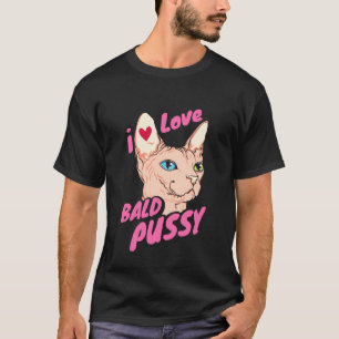 Ich liebe kahle erwachsene Humor-Witz lustige haar T-Shirt