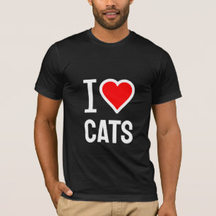 Ich Liebe Katzen T - Shirt