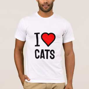 Ich Liebe Katzen T - Shirt